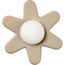 Nattou Myk Silikon Snurre med Sugekopp Leire