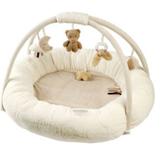 Nattou Teddy Babygym Ecru Rund
