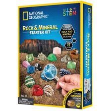 National Geographic stein- og mineralsett