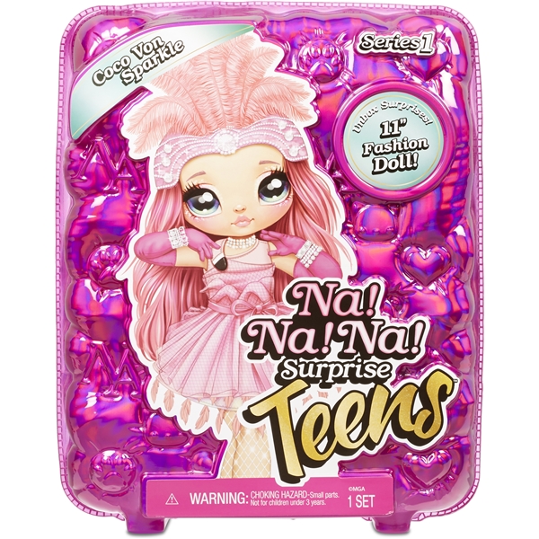 Na! Na! Na! Surprise Teens Doll- Coco Vo Sparkle (Bilde 1 av 3)