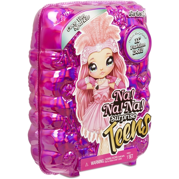 Na! Na! Na! Surprise Teens Doll- Coco Vo Sparkle (Bilde 2 av 3)