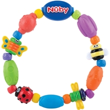 Nuby Teether Hard/Myk Bug-a-Loop