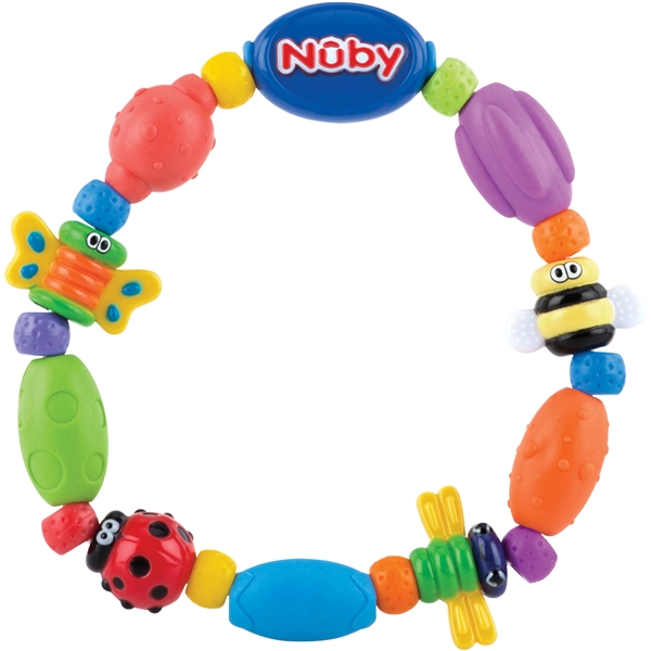 Nuby Teether Hard/Myk Bug-a-Loop (Bilde 1 av 2)