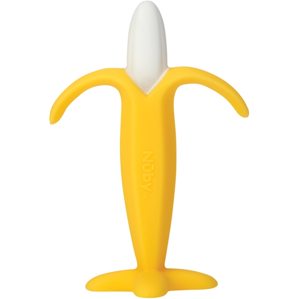 Nuby Teether Silikon Banan (Bilde 1 av 5)