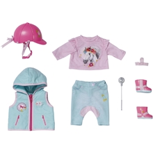 BABY born Luksuriøs Ride Outfit 43 cm