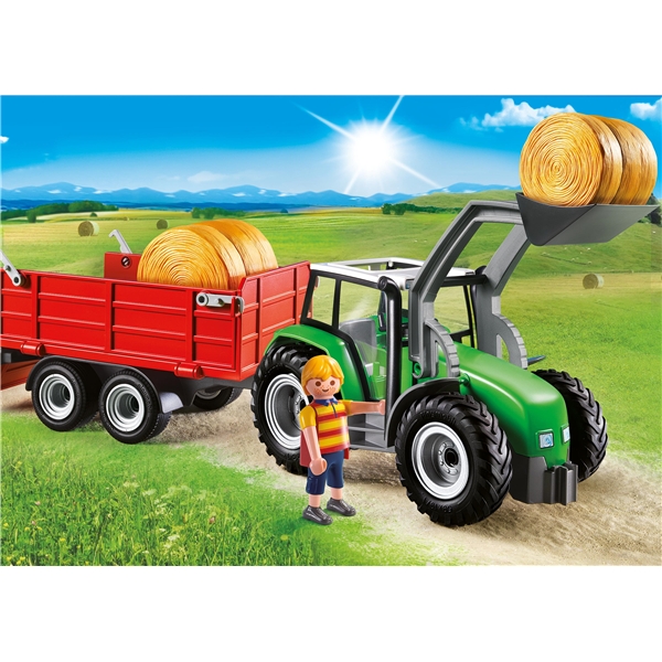 6130 Playmobil Stor Traktor med Tilhenger (Bilde 2 av 2)