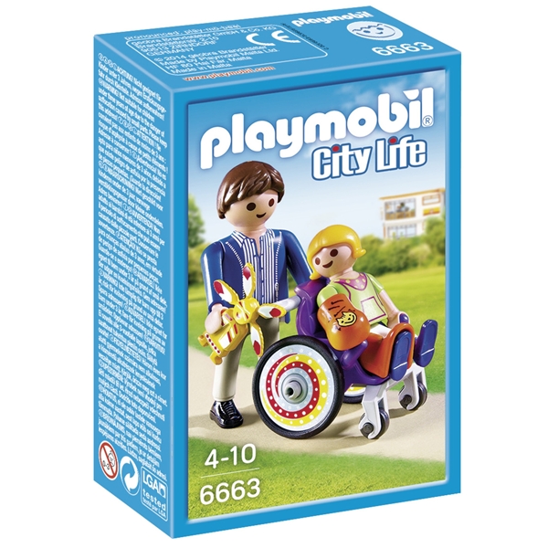 6663 Playmobil Barn i Rullestol (Bilde 1 av 2)