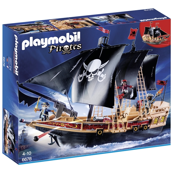 6678 Playmobil Piratskepp (Bilde 1 av 2)