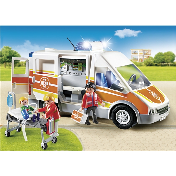 6685 Playmobil Ambulanse med Lys og Lyd (Bilde 2 av 2)