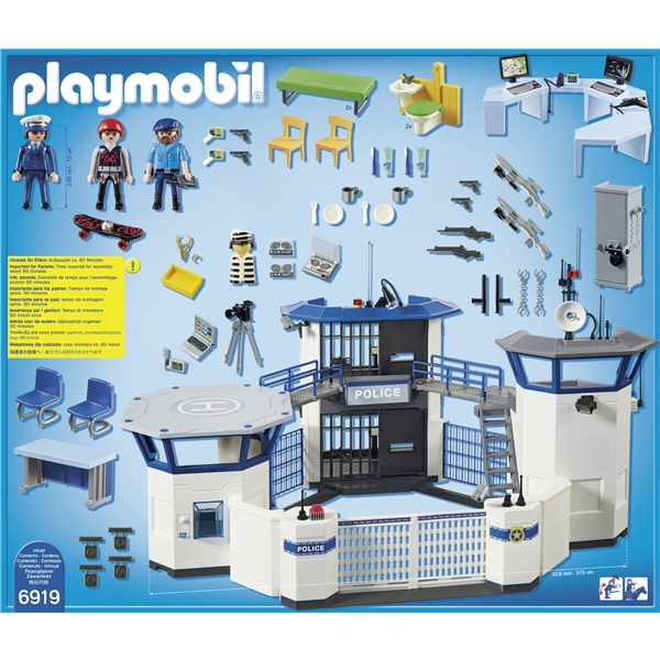 6919 Playmobil Politihovedkontor med Fengsel (Bilde 2 av 3)