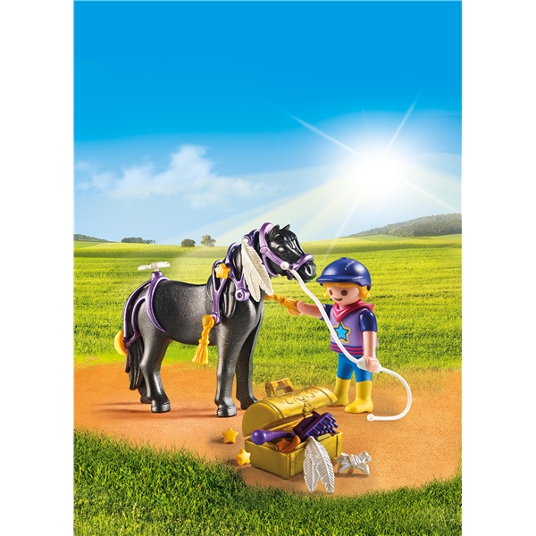 6970 Playmobil Rytter med Stjerne Ponni (Bilde 2 av 3)
