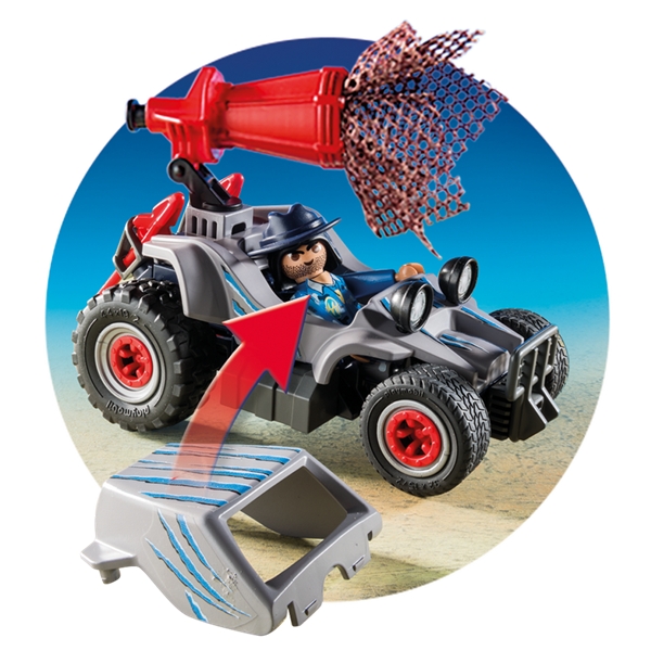 9434 Playmobil Jeep med dinosaurnett (Bilde 6 av 6)