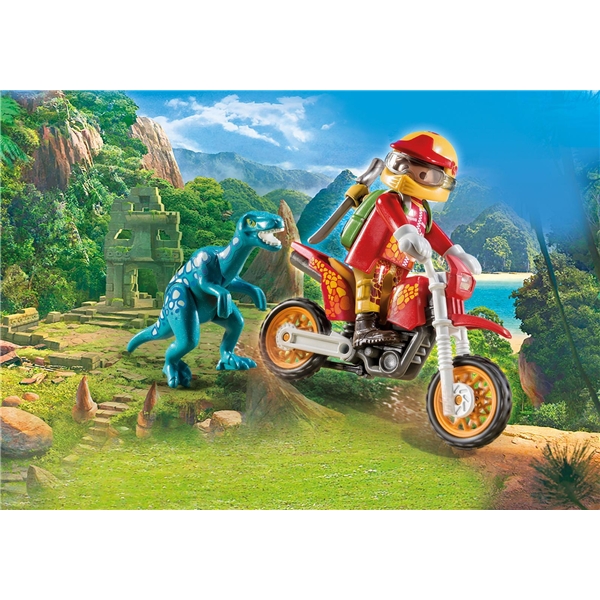 9431 Playmobil Motorcrossykkel med raptor (Bilde 3 av 3)