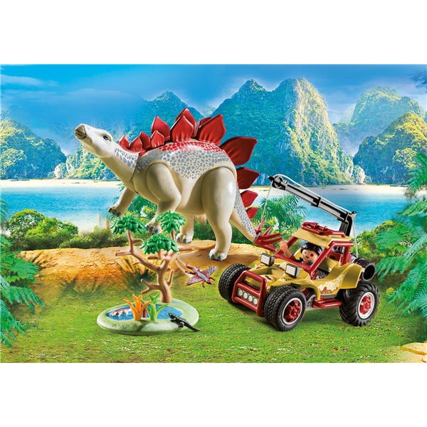 9432 Playmobil Forskermobil med stegosaurus (Bilde 3 av 3)