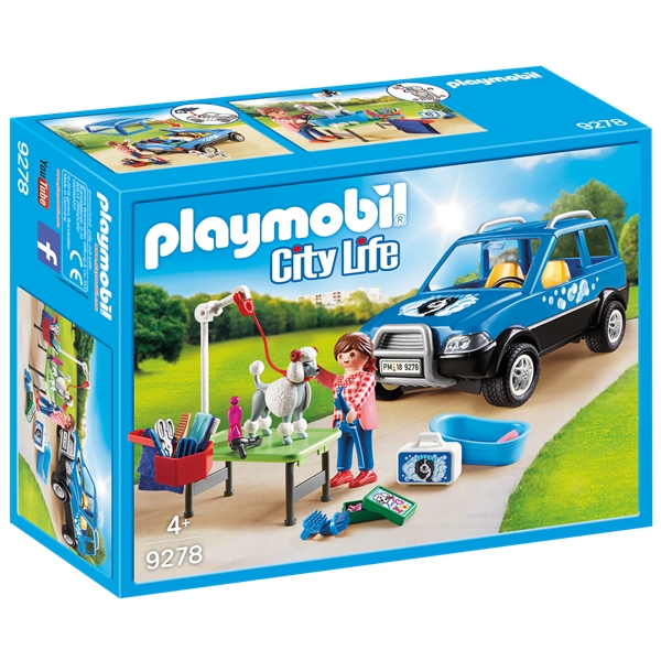 9278 Playmobil Flyttbar hundesalong (Bilde 1 av 5)