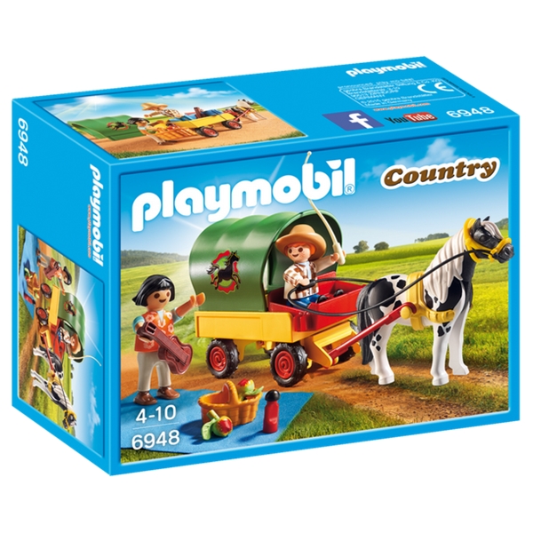 6948 Playmobil Piknik med ponnivogn (Bilde 1 av 4)