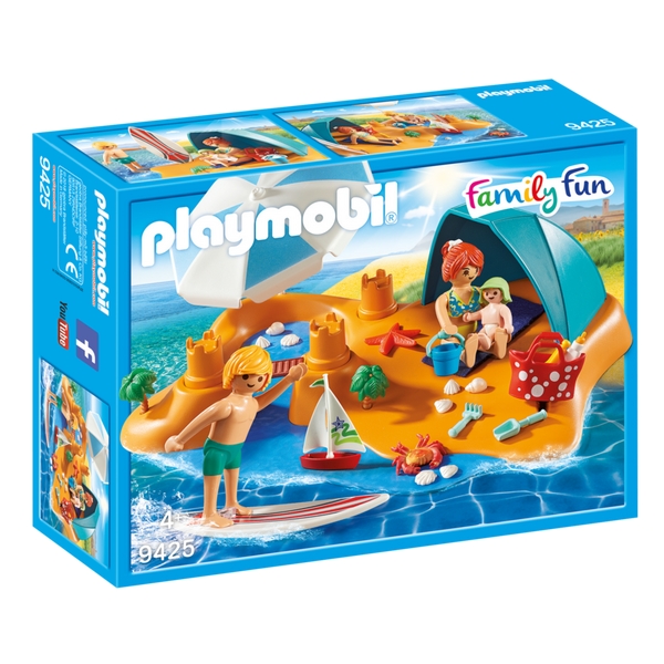 9425 Playmobil Familie på stranden (Bilde 1 av 4)