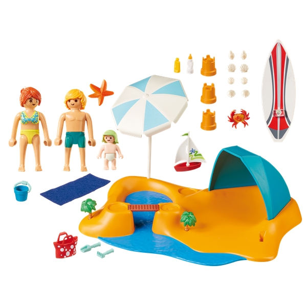 9425 Playmobil Familie på stranden (Bilde 2 av 4)