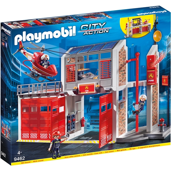 9462 Playmobil Stor brannstasjon (Bilde 1 av 2)