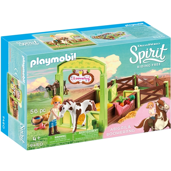 9480 Playmobil Hesteboks Abigail og Boomerang (Bilde 1 av 2)