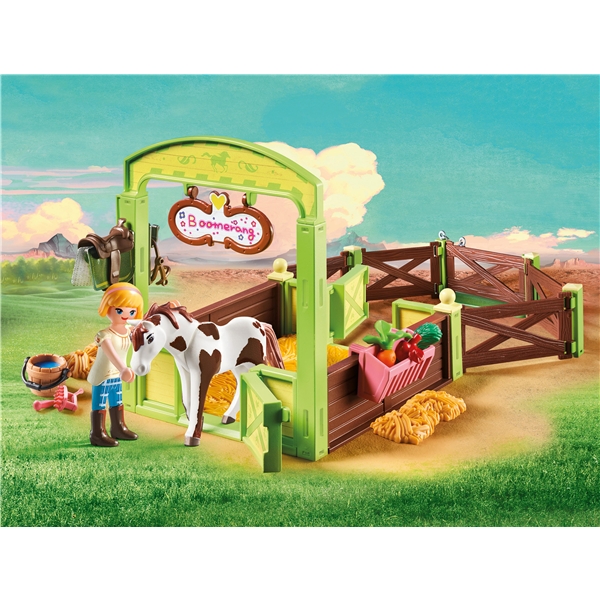 9480 Playmobil Hesteboks Abigail og Boomerang (Bilde 2 av 2)