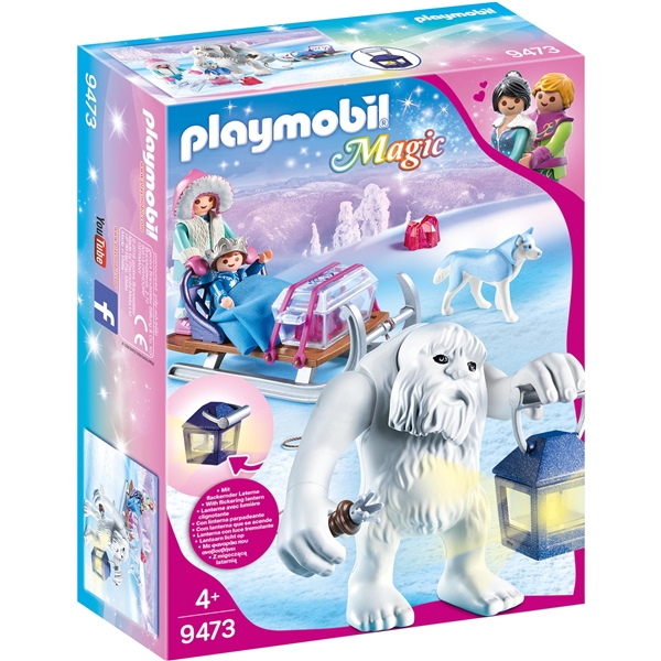 9473 Playmobil Snøtroll med slede (Bilde 2 av 2)