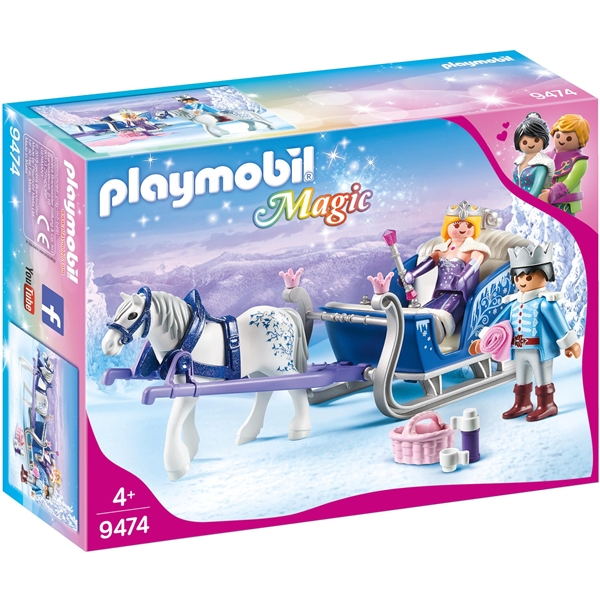 9474 Playmobil Slede med kongelig par (Bilde 1 av 2)