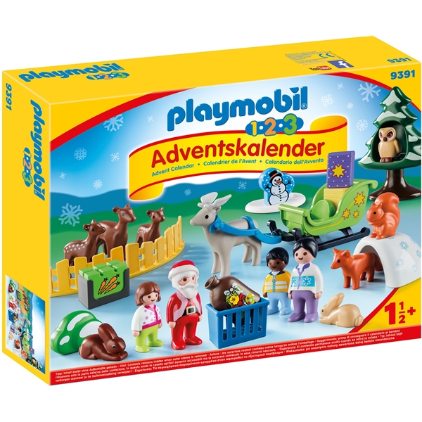 9391 Playmobil Adventskalender Jul i dyrenes skog (Bilde 1 av 2)