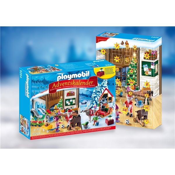 9264 Playmobil Adventskalender Nisseverksted (Bilde 3 av 4)