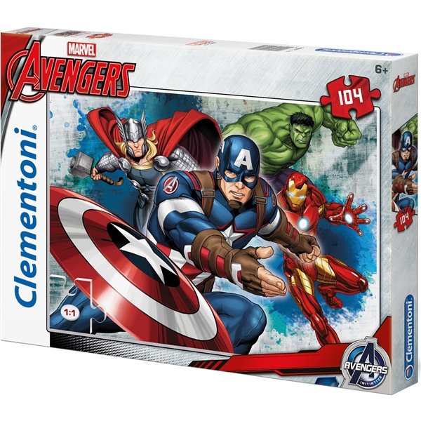 Puslespill 104 Deler The Avengers