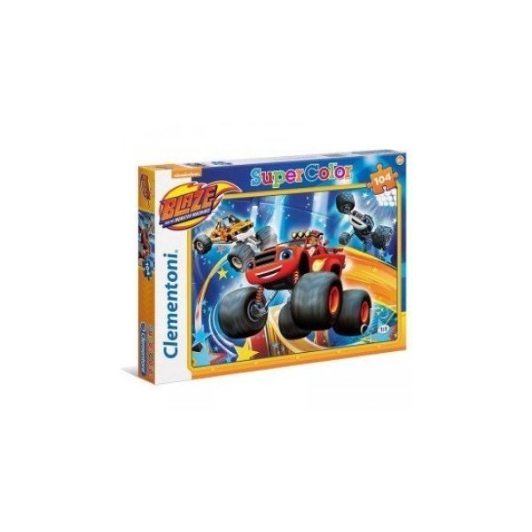 Puslespill 104 Deler Blaze & The Monster Machines