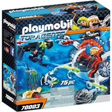 70003 Playmobil SPY TEAM Undervannsverksted