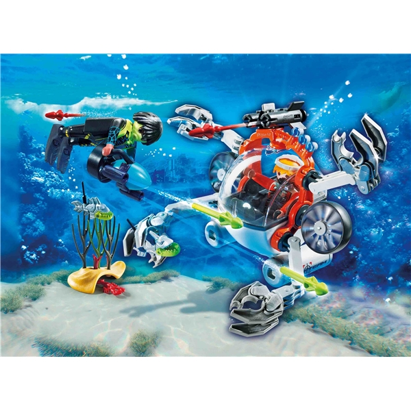 70003 Playmobil SPY TEAM Undervannsverksted (Bilde 3 av 3)