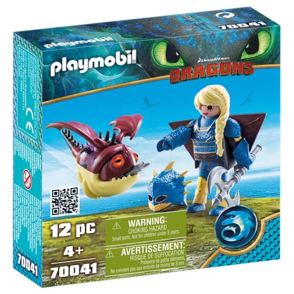 70041 Playmobil Astrid med Flygedrakt & Glufstroll (Bilde 1 av 2)