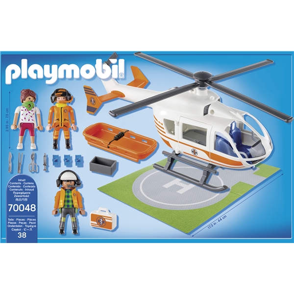 70048 Playmobil Redningshelikopter (Bilde 2 av 3)