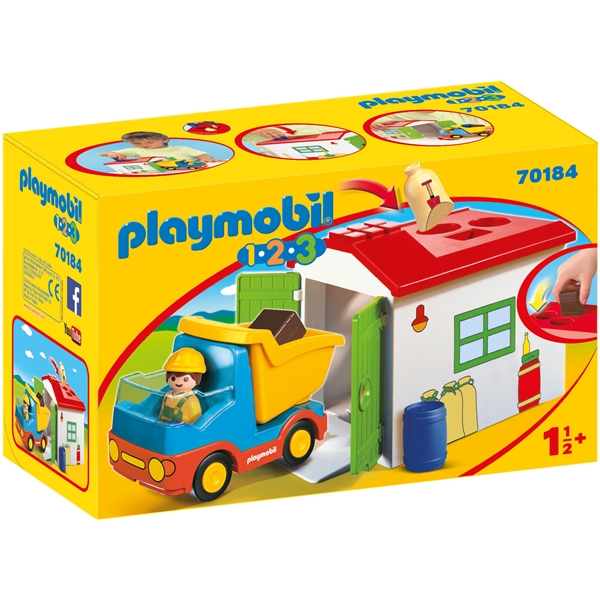 70184 Playmobil Søppelbil (Bilde 1 av 3)