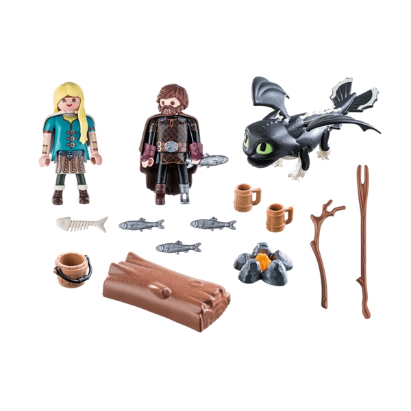 70040 Playmobil Hikke og Astrid med drageunge (Bilde 2 av 3)