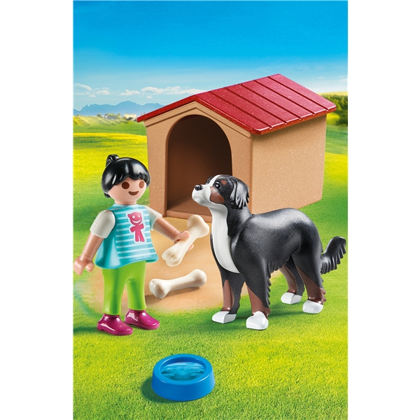 70136 Playmobil Hund med Hundehus (Bilde 2 av 2)