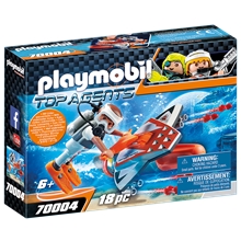 70004 Playmobil SPY TEAM Undervannsskyter