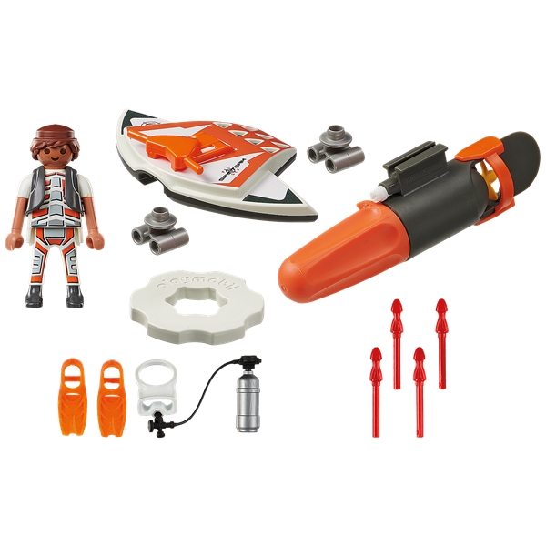 70004 Playmobil SPY TEAM Undervannsskyter (Bilde 2 av 4)