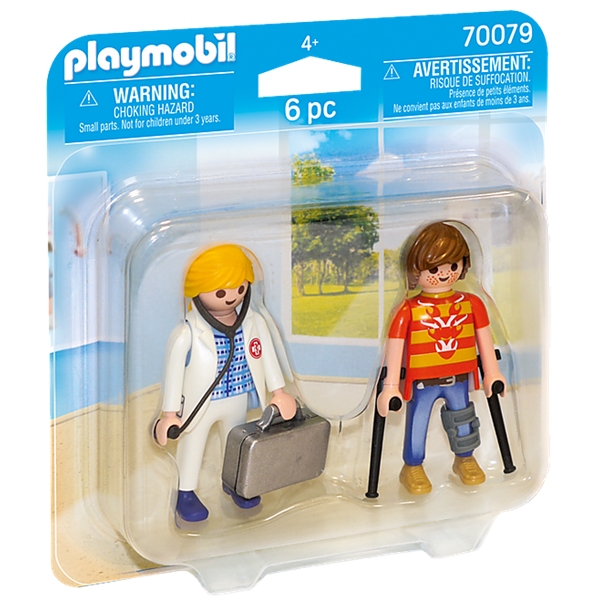 70079 Playmobil Legen og Pasient (Bilde 1 av 2)