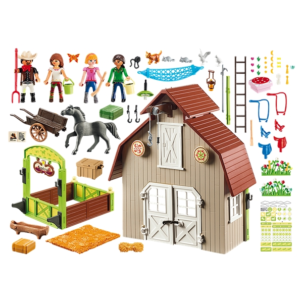 70118 Playmobil Løe med Lucky, Pru, Abigail (Bilde 2 av 3)