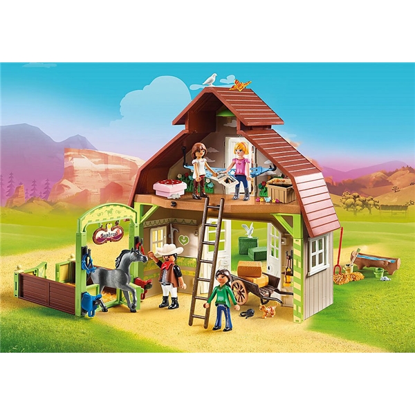 70118 Playmobil Løe med Lucky, Pru, Abigail (Bilde 3 av 3)