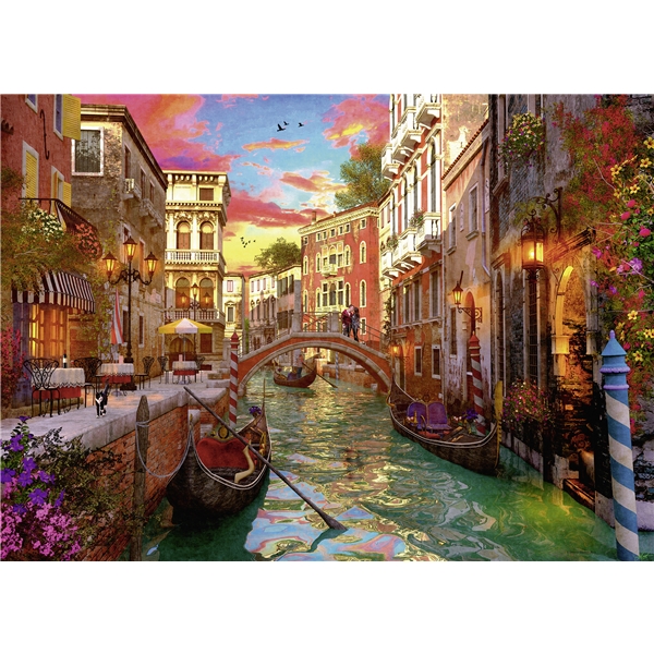Puslespill 1000 Deler Venice Romance (Bilde 2 av 2)