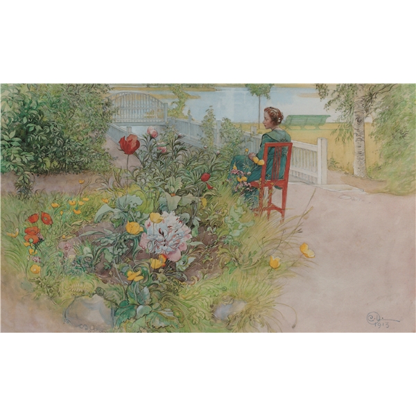 Pappuslespill 1000 Deler Carl Larsson, Sommer (Bilde 2 av 2)