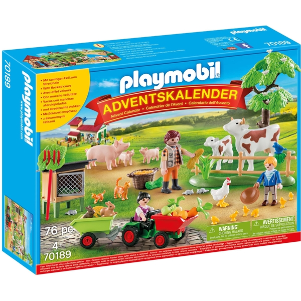 70189 Playmobil Adventskalender Bondegården (Bilde 1 av 2)