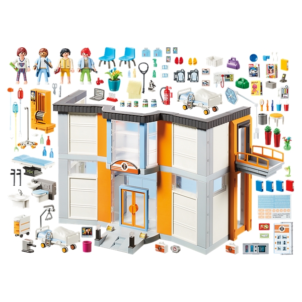 70190 Playmobil Stort Sykehus med Møbler (Bilde 2 av 3)