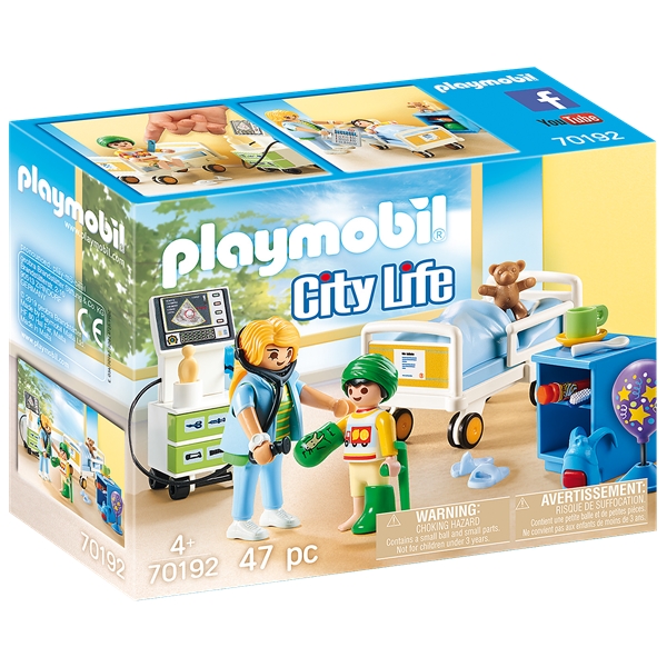 70192 Playmobil Pasientrom for Barn (Bilde 1 av 3)