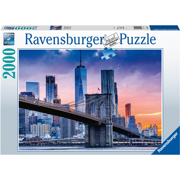 Puslespill 2000 Deler New York Skyline (Bilde 1 av 2)