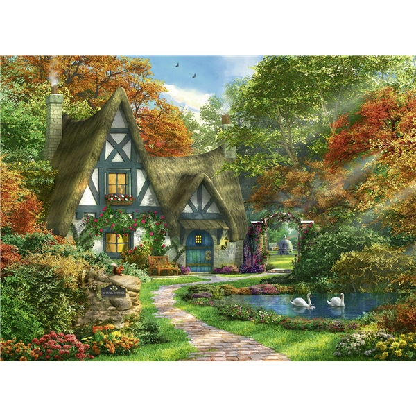 Puslespill 500 Deler Cottage in Autumn (Bilde 2 av 2)